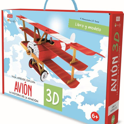 Avión 3d. La historia de la aviación