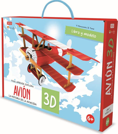 Avión 3d. La historia de la aviación