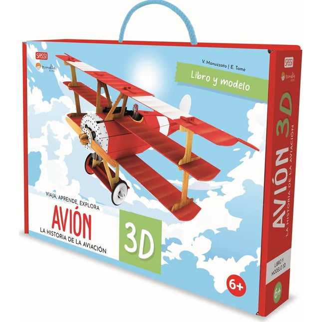 Avión 3d. La historia de la aviación