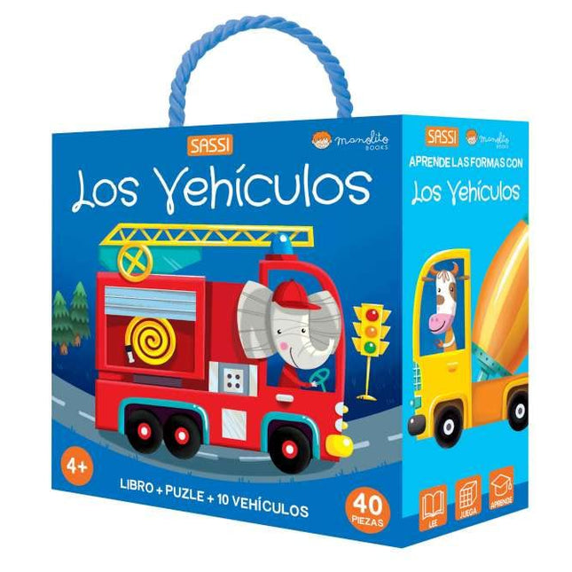 Los Vehículos. Q-Box (40Pzas+10Vehiculos)