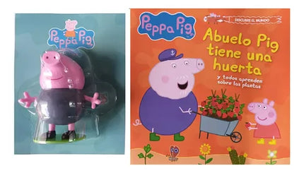 Peppa Pig. Abuelo pig tiene una huerta