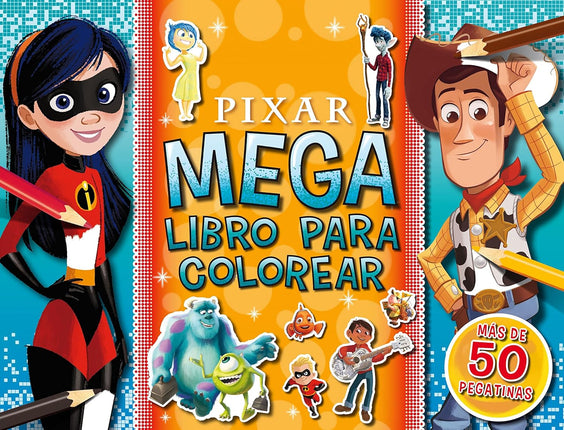 Pixar. Megalibro para colorear