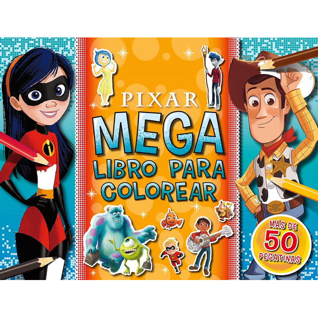 Pixar. Megalibro para colorear