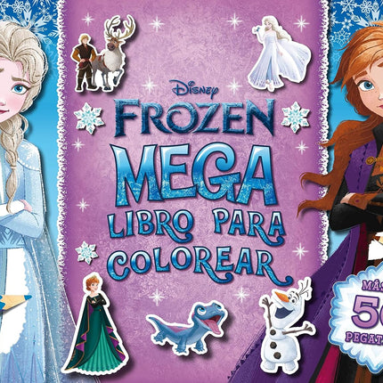 FROZEN. MEGALIBRO PARA COLOREAR 2