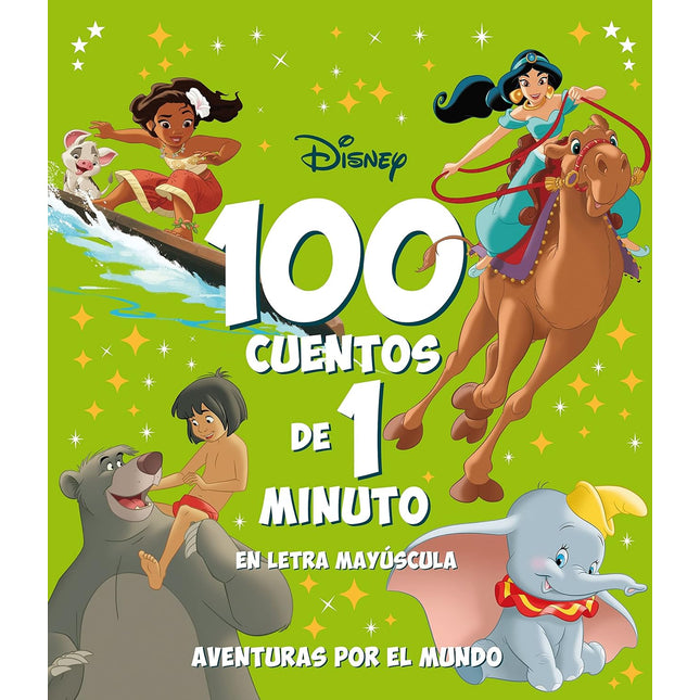 100 cuentos de un minuto en letra mayúscula