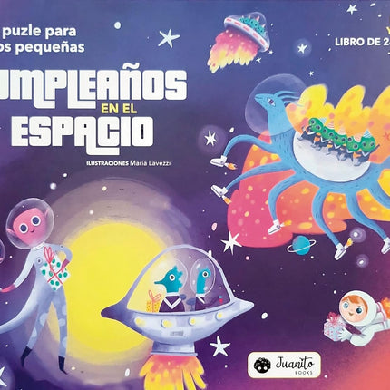 Cumpleaños en el espacio (puzle superpuesto)