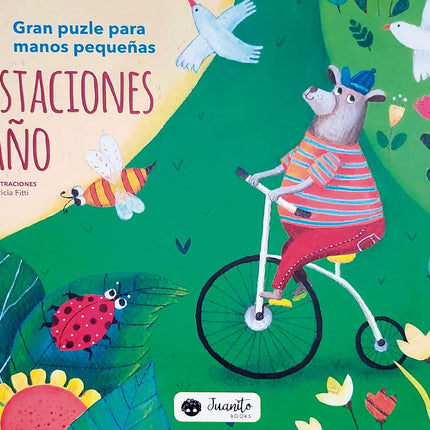 Las estaciones del año (puzle superpuesto)