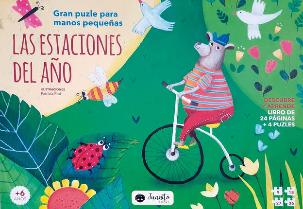 Las estaciones del año (puzle superpuesto)