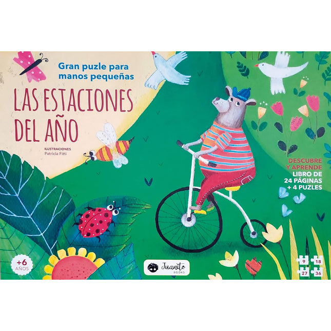 Las estaciones del año (puzle superpuesto)