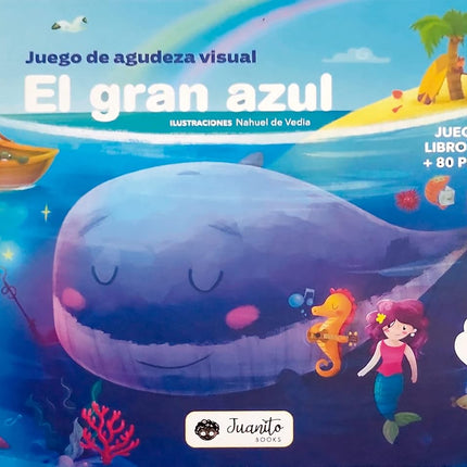 El gran azul. Juego de agudeza visual