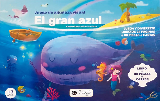El gran azul. Juego de agudeza visual