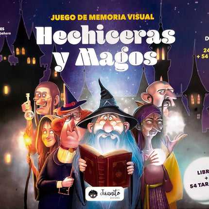 Hechiceras y magos (libro+54 tjtas)