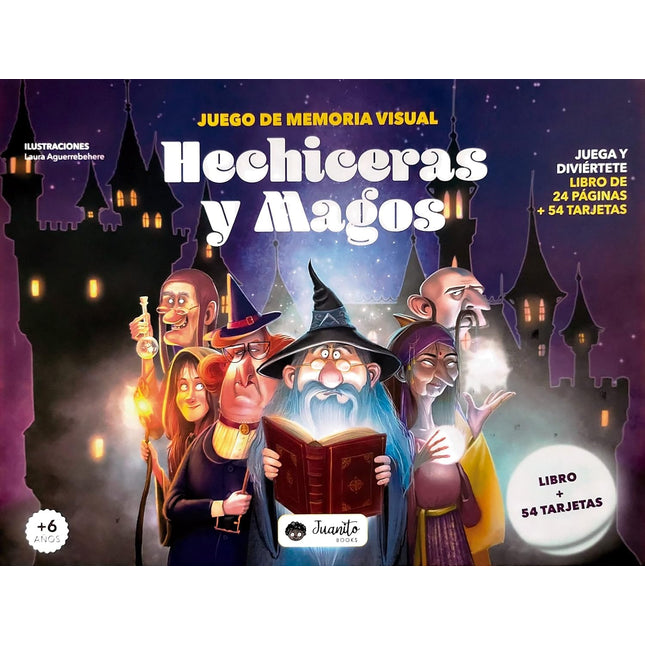 Hechiceras y magos (libro+54 tjtas)