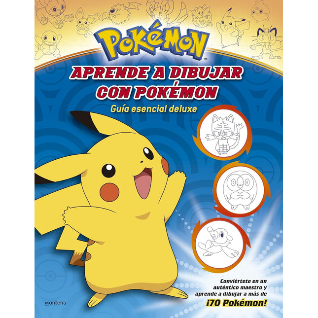 APRENDE A DIBUJAR CON POKEMON (GUIA ESENCIAL DELUXE)