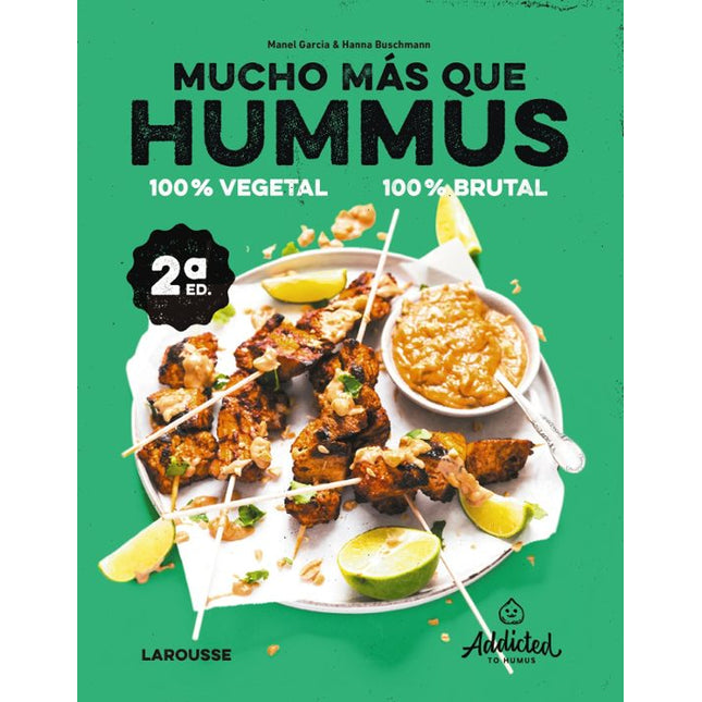 MUCHO MÁS QUE HUMMUS. 100% VEGETAL