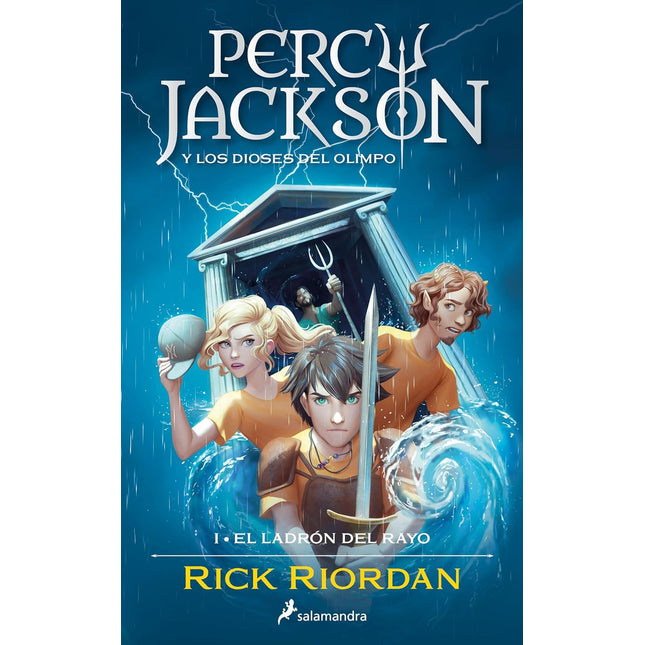 El ladrón del rayo 1. Percy Jackson y los di- ces del olimpo