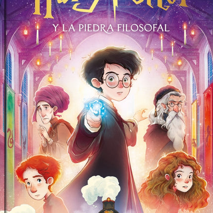 Harry Potter y la piedra filosofal (ed./iluso de Javier Bonet)