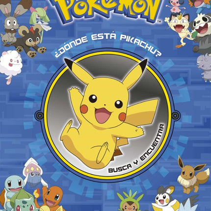 Pokémon. ¿Dónde está Pikachu? Busca y encuentra