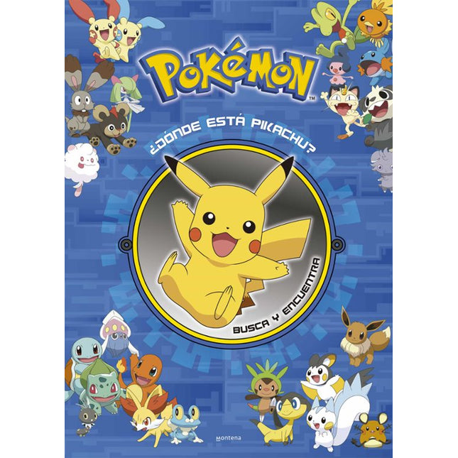 Pokémon. ¿Dónde está Pikachu? Busca y encuentra