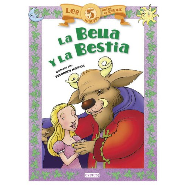 Leo 5 min. Antes de dormir: la bella y bestia