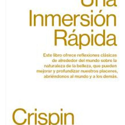 BELLEZA: UNA INMERSION RAPIDA