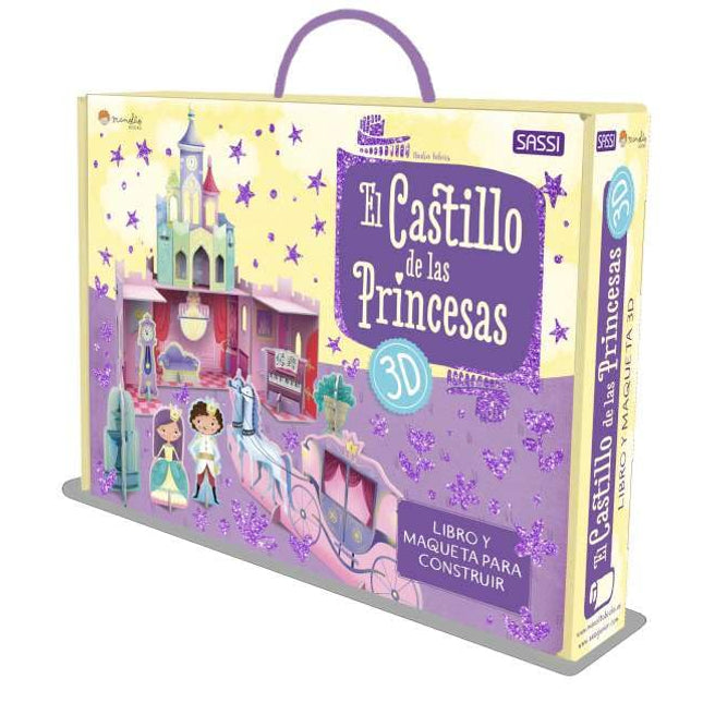 El castillo de las princesas 3d (libro+mata)