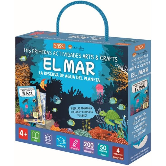 El mar. Mis primeras actividades arte & crafts