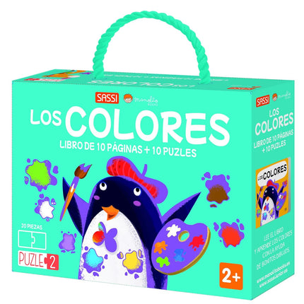 Los Colores (Libro+Puzle-10 Pzas)