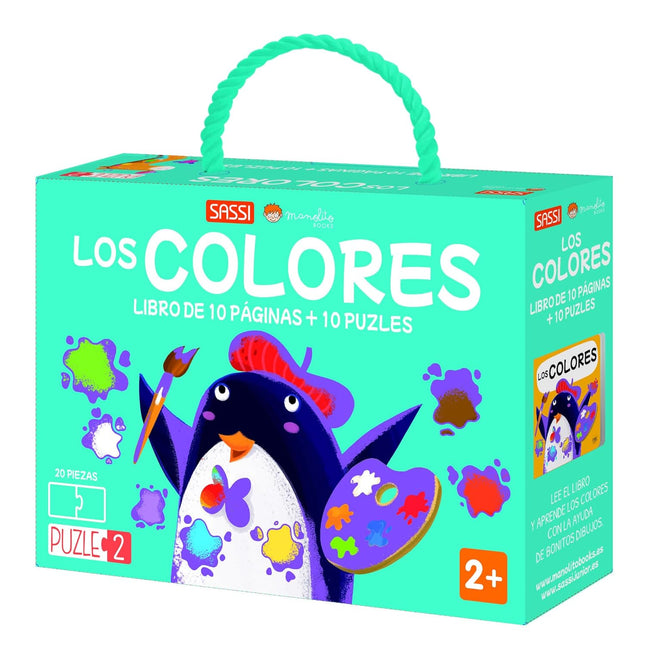 Los Colores (Libro+Puzle-10 Pzas)