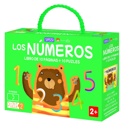 Los números (libro+puzle-10 pzas)