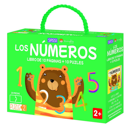 Los números (libro+puzle-10 pzas)
