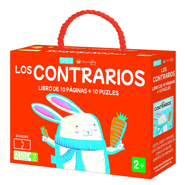 Los Contrarios (Libro+Puzle-10 Pzas)