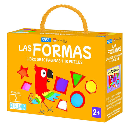 Las formas (libro+puzle-10 pzas)