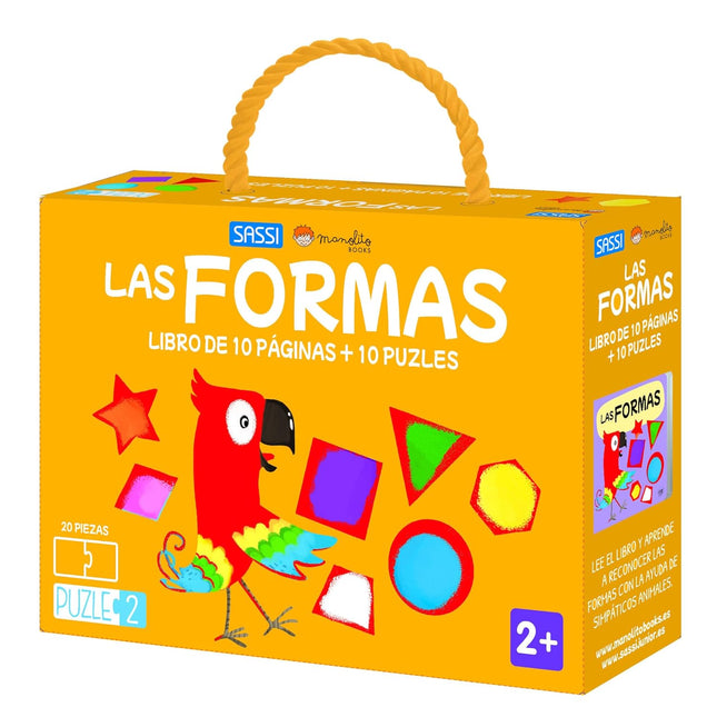 Las formas (libro+puzle-10 pzas)
