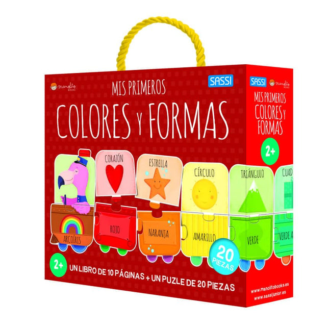 Mis primeros colores/formas (libro+puzle-20p)