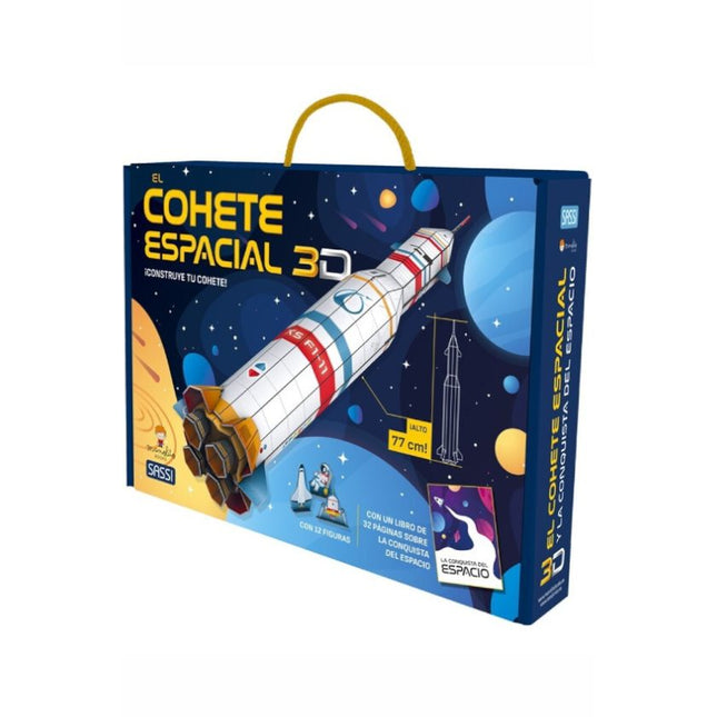 Cohete espacial 3d