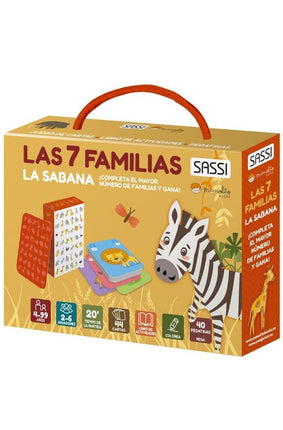 Las 7 familias de la sabana