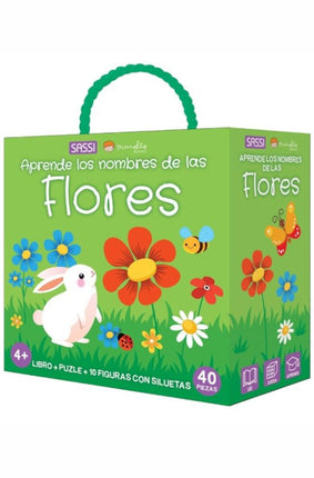 Los nombres de las flores (libro+puzle-40 pza)
