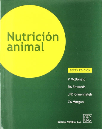 NUTRICION ANIMAL, 6/ED.
