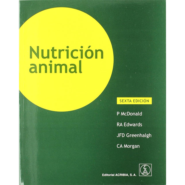 NUTRICION ANIMAL, 6/ED.