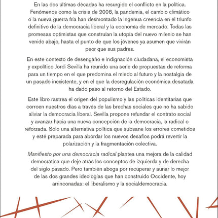 MANIFIESTO POR UNA DEMOCRACIA RADICAL