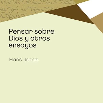 Pensar sobre dios y otros ensayos