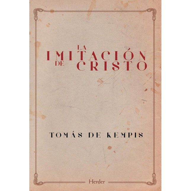Imitacion De Cristo