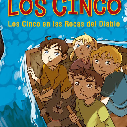 Los cinco. Los cinco en las rocas del diablo