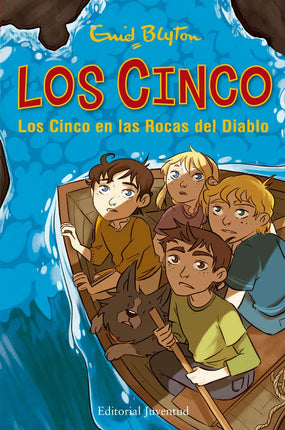 Los cinco. Los cinco en las rocas del diablo