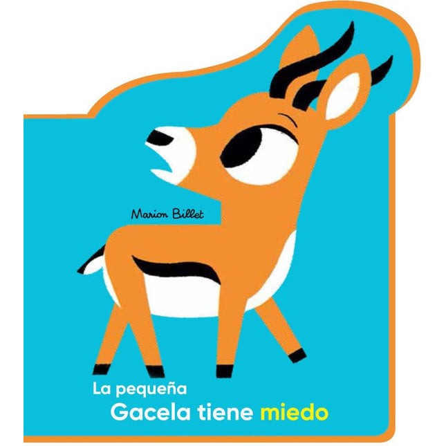 La pequeña gacela tiene miedo