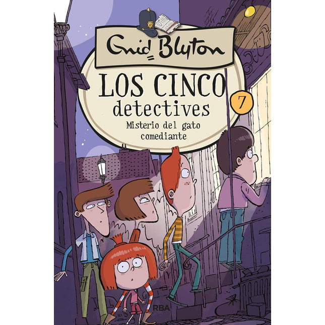 Los cinco detectives 7. Misterio del gato comediante
