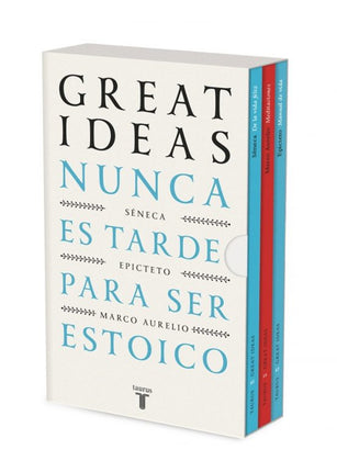 ESTUCHE. NUNCA ES TARDE PARA SER ESTOICO
