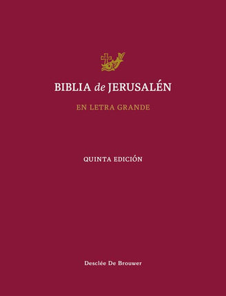 BIBLIA DE JERUSALÉN. 5ª/ED. (LETRA GRANDE)