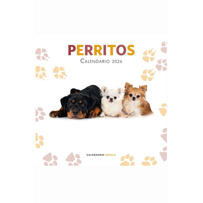 Calendario (2026). Perritos